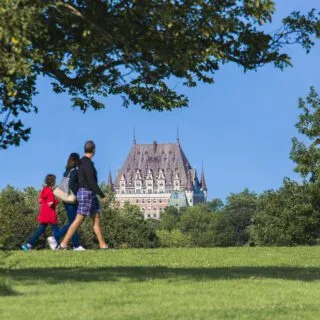 A,View,Front,The,Plains,Of,Abraham,Of,The,Chateau